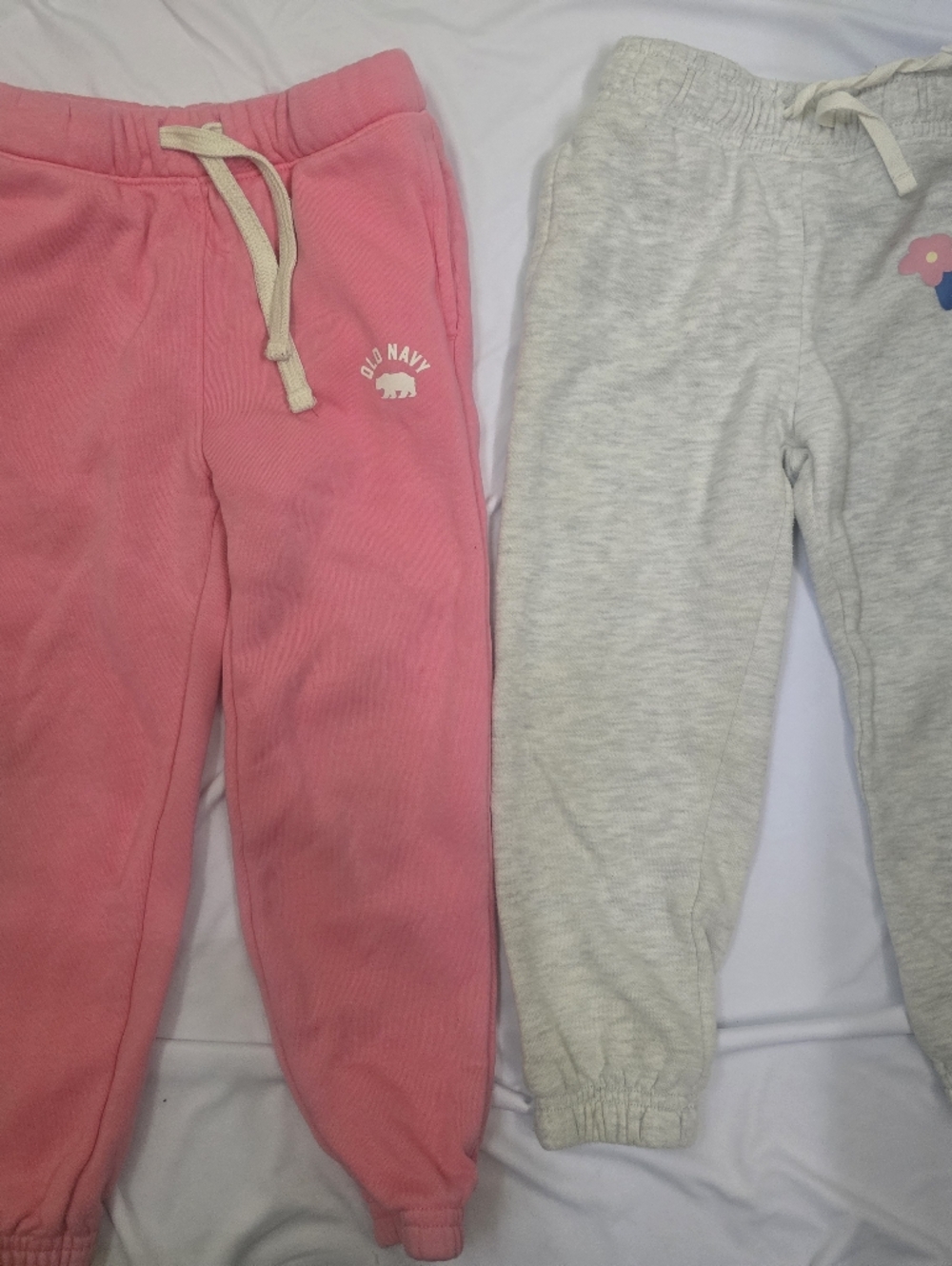 Kids Pink Sweatpants - Cozy Drawstring Joggers